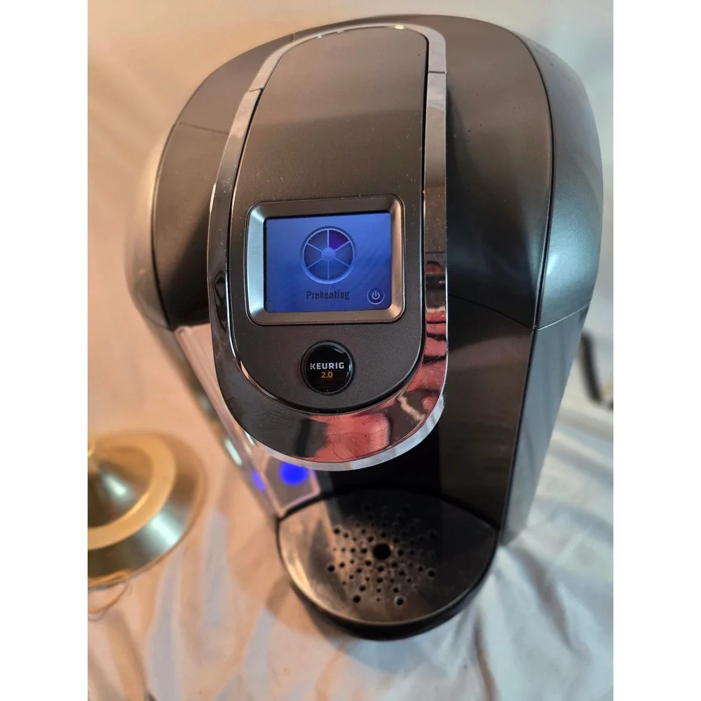 Keurig 2.0 K400 Series Coffee Maker Single Serve Carafe Brewer Charcoal Gray